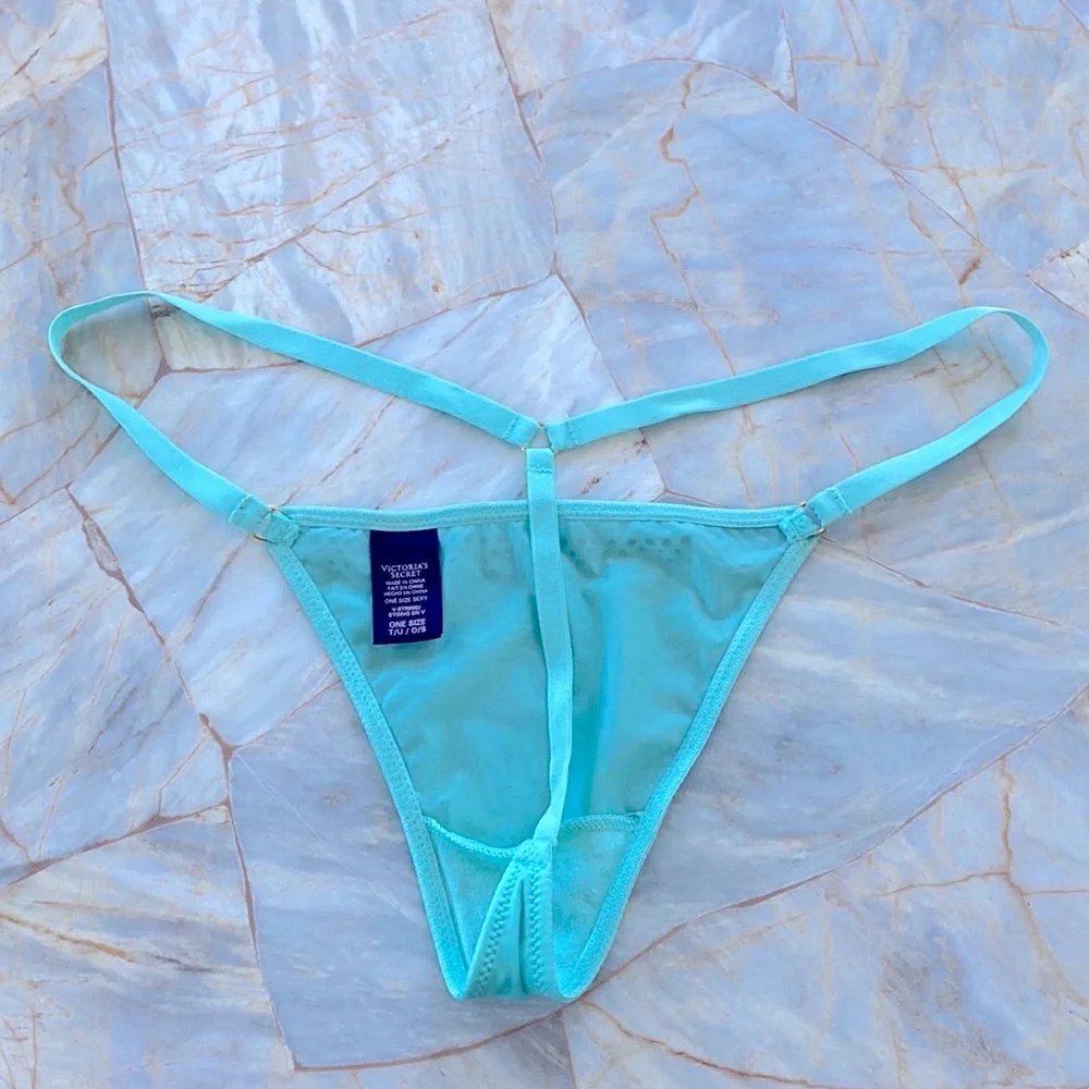 VS  Vintage Dream Angel Very Sexy V-String Thong Panty G-String Pantie One Size - Picture 9 of 11